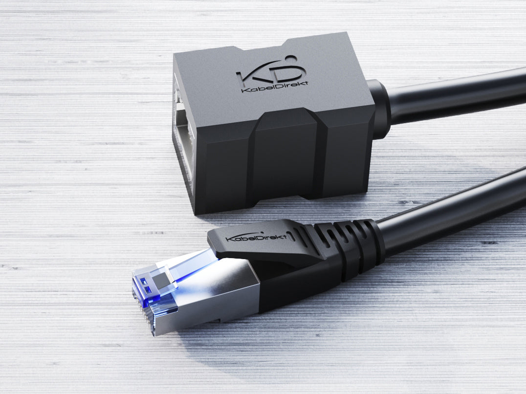 KabelDirekt – LAN Kabel Verlängerung & Ethernet Verlängerung