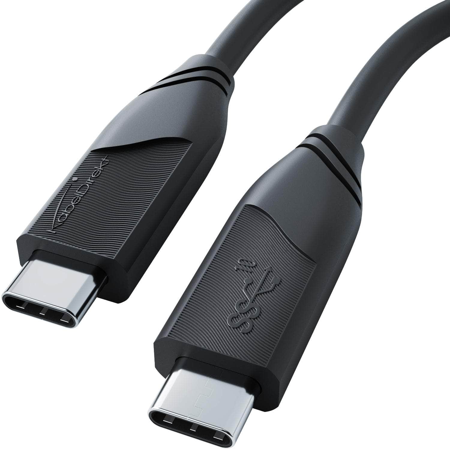 USB C Cable USB Power Delivery 3, black - Main Image