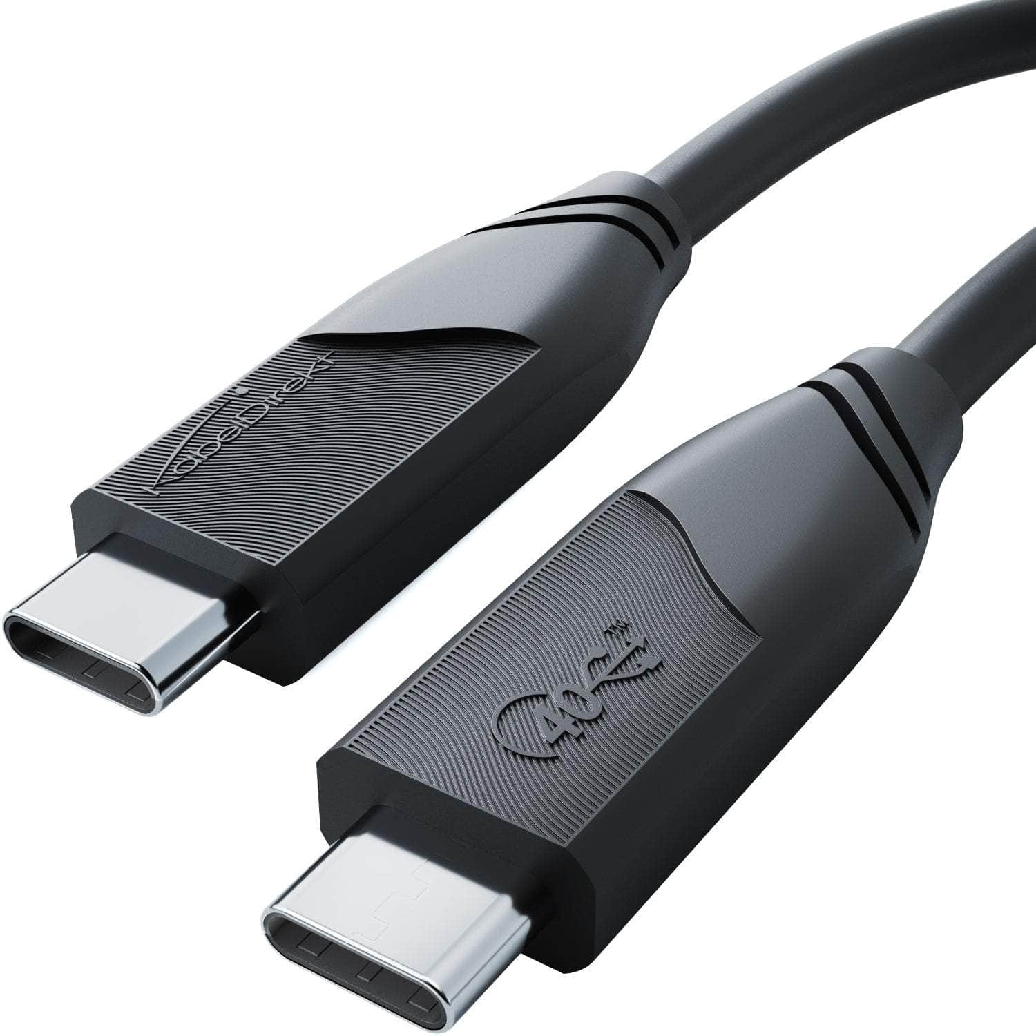 Câble USB-C, USB 4/TB4 – 1 m – USB-C vers USB-C, câble de données/rech –  KabelDirekt