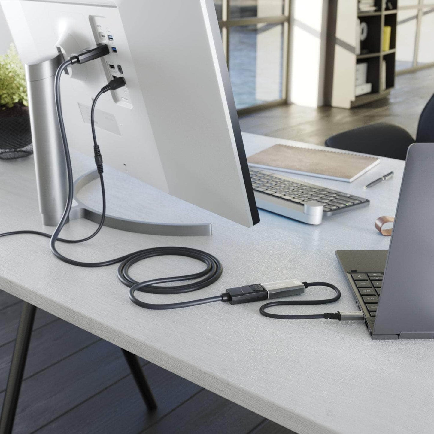 USB-C- auf DisplayPort-1.4-Adapter für 8K/60 Hz oder 4K/144 Hz