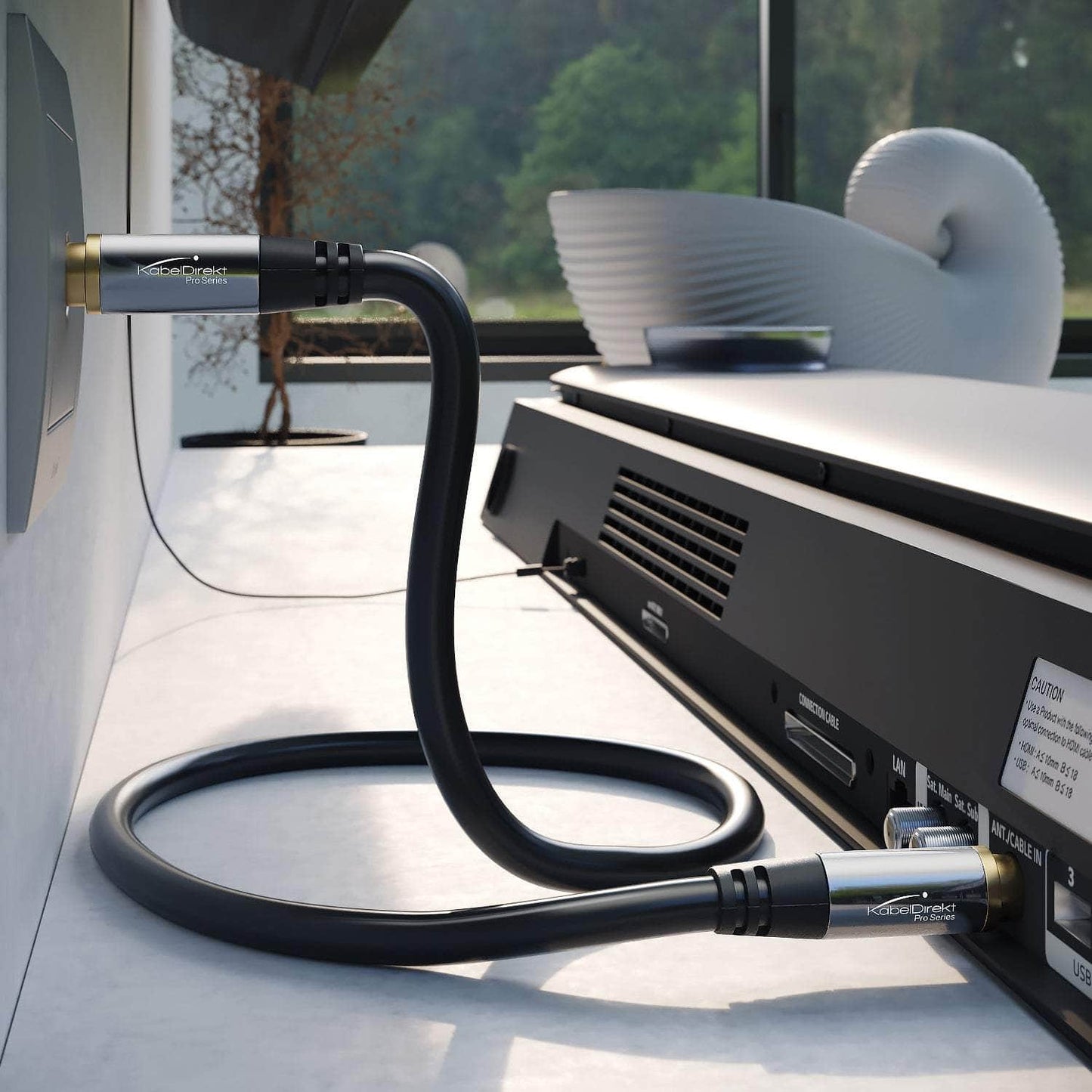 Antennenkabel – Koax Stecker > Koax Kupplung
