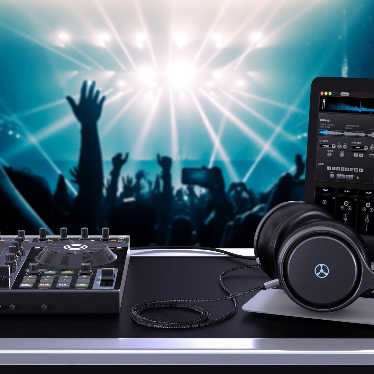 AUX Audio & Klinkenkabel - unzerstörbar konstruiert & optimal geeignet für Smartphones und Auto - silber