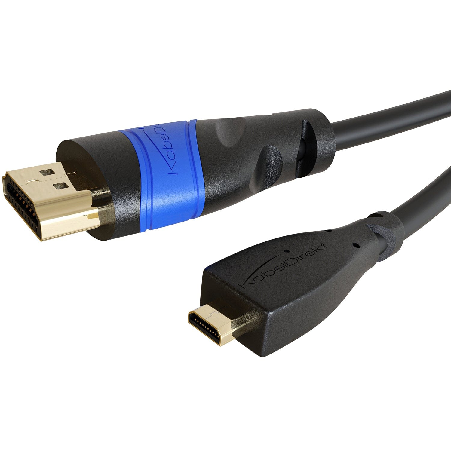 Micro HDMI to HDMI Cable - Flex Series – KabelDirekt