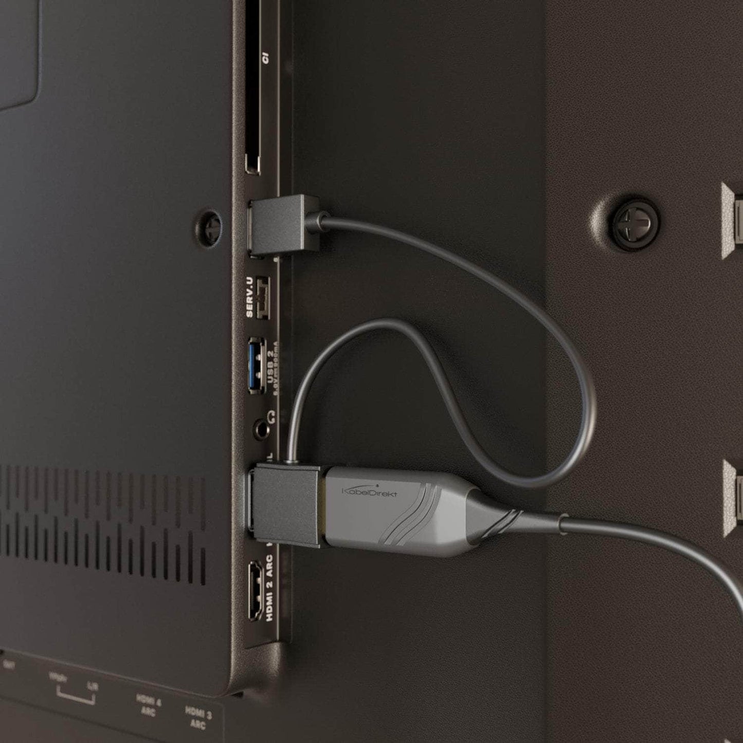 HDMI-Strom-Einspeiseadapter, HDMI-Adapter mit USB-Stecker