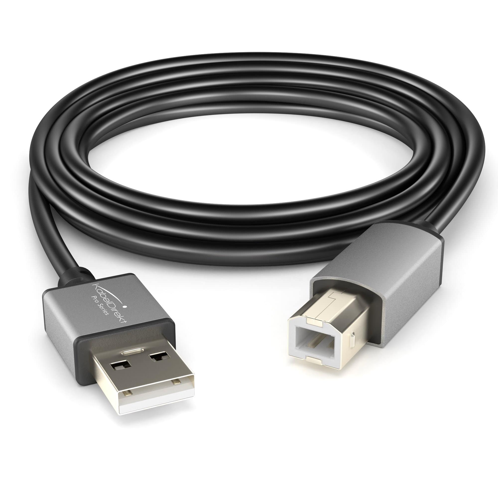 printer cable, USB-B/USB-A – KabelDirekt