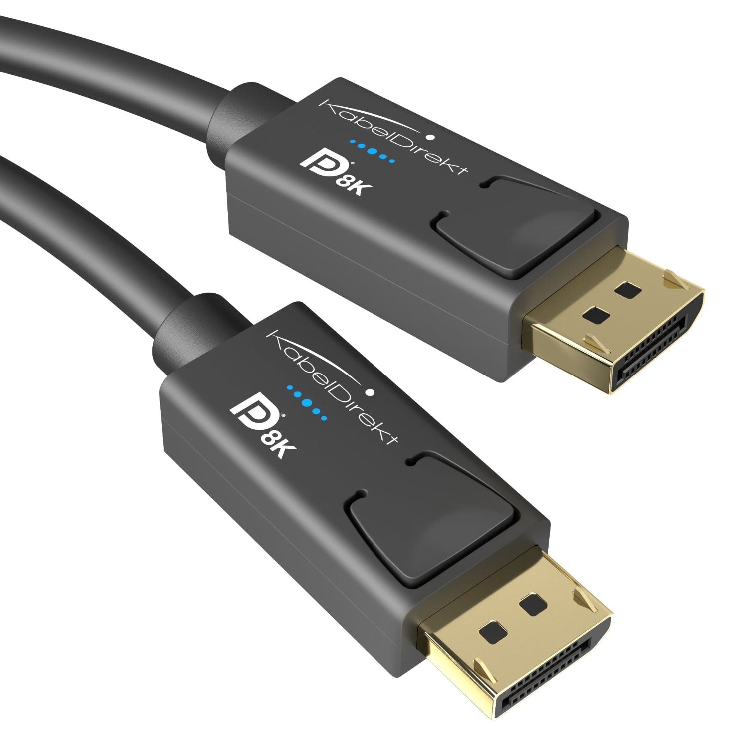 VESA Certified DisplayPort Cable - DP1.4 for 8K or gaming with up to 240Hz