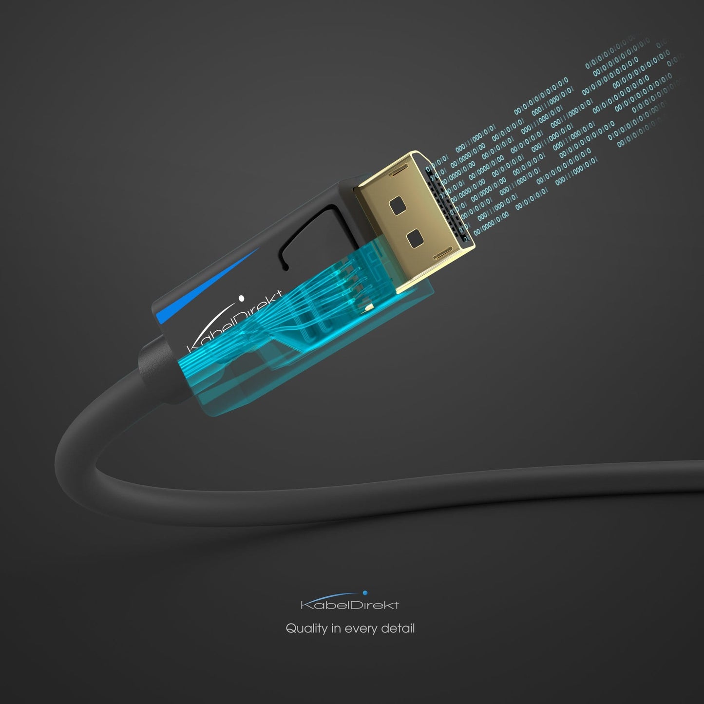 8K DisplayPort cable version 1.4 (supports 8K 60Hz, 4K 120Hz, HBR3, DSC, HDR10, DP8K)