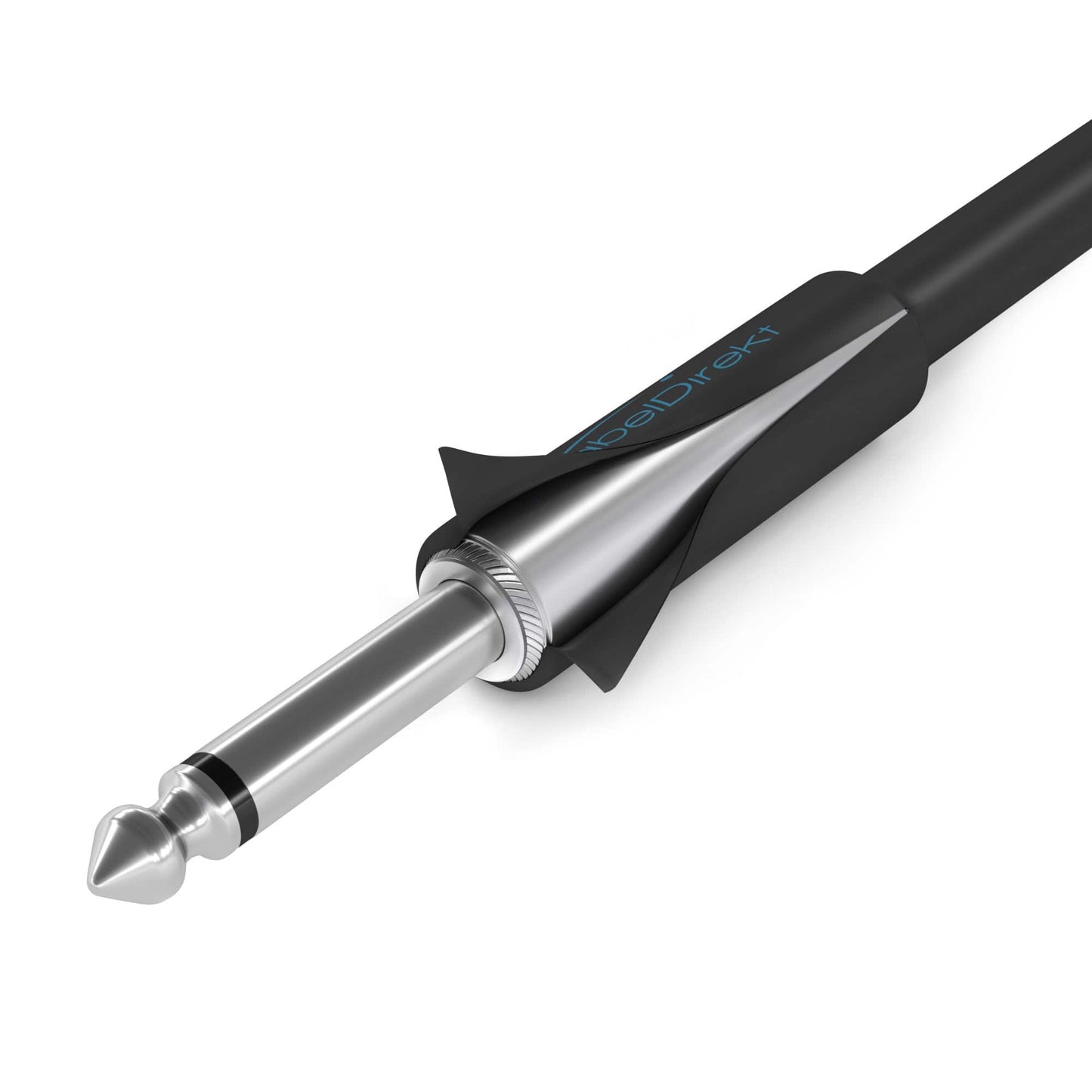 6,3mm Instrumentenkabel / Gitarrenkabel - Audio Kabel für den Anschluss von E-Gitarre an einen Verstärker