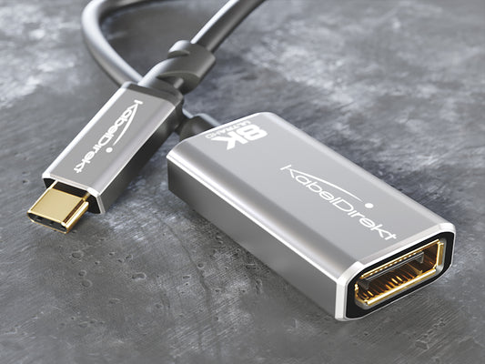 VON USB-C AUF DISPLAYPORT – UND DAS IN 8K