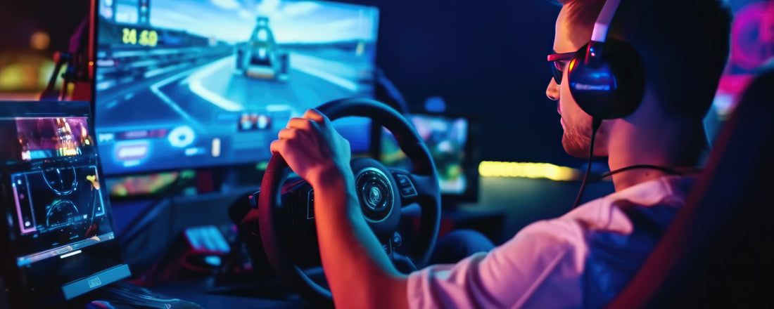 1×1 DES GAMINGS: MIT EINEM LENKRAD MACHEN RENNSPIELE NOCH MEHR SPAß