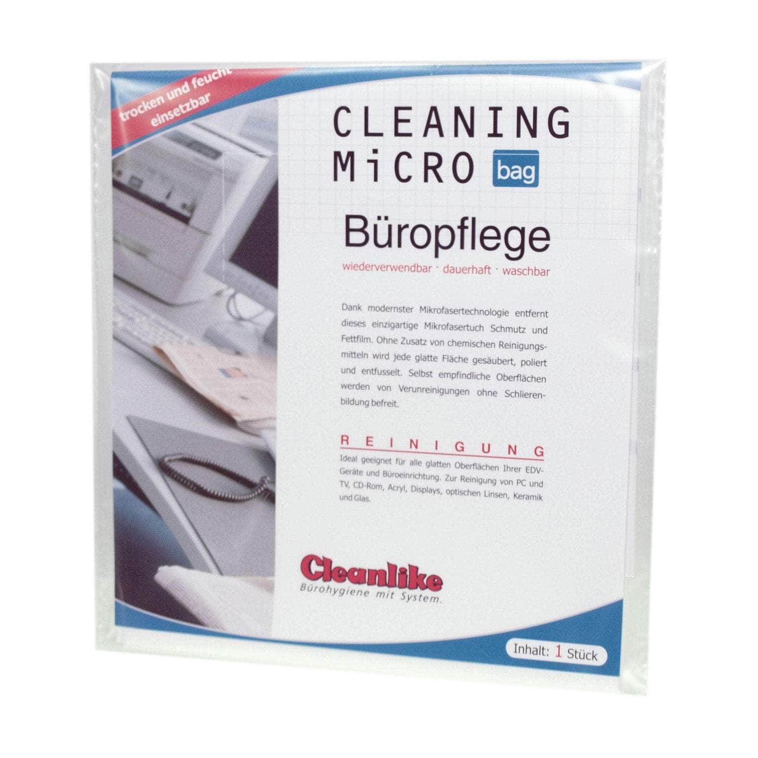 Cleanlike Cleaning Micro Mikrofaser Reinigungstuch - 45 x 40 cm ...