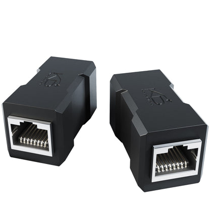 Ethernet, patch & network couplers, CAT-6a for 10 gbps