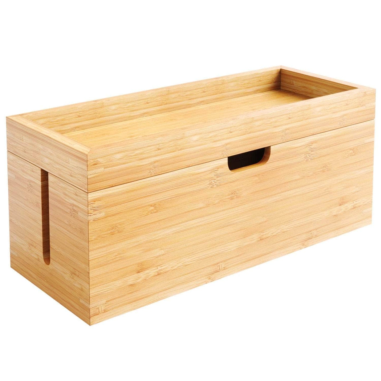 Aufbewahrungsbox mit Bambus-Deckel 11L