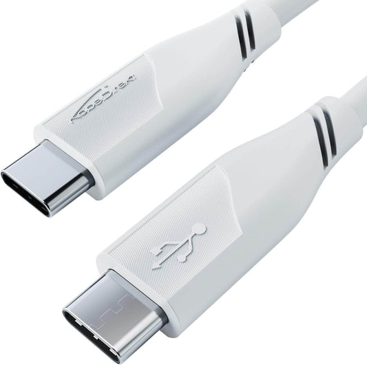 USB C Cable - USB 2.0, Power Delivery 3, white