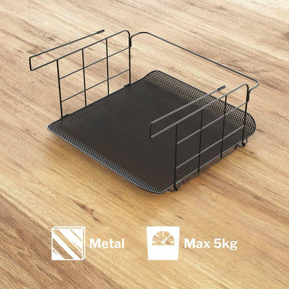 KD Essentials – 2x Küchen-Hängekorb, Unterregal-Organizer – Mesh-Design