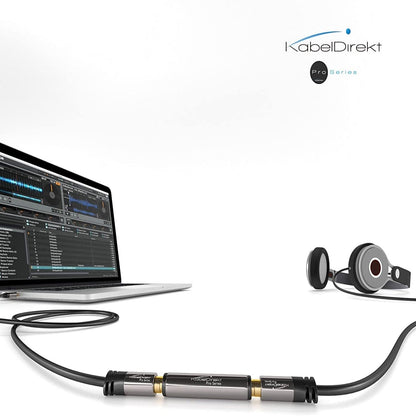 Stereo Audio Klinkenkupplung (für 3,5-mm-Klinkenkabel) – PRO Series