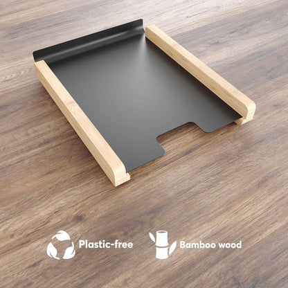 KD Essentials - Document tray, bamboo and metal