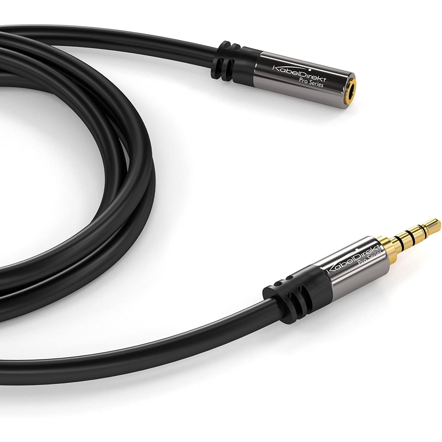 Headset Extension Cable - AUX Cable 3.5mm male > 3.5mm female connector, 4-pole