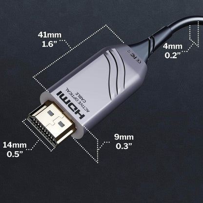 Optical 8K Ultra High Speed HDMI 2.1 Cable – 8K@60Hz - officially tested and certified