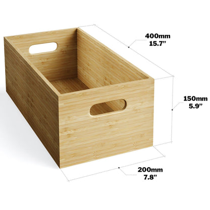 Sustainable bamboo boxes from KD Essentials for your home