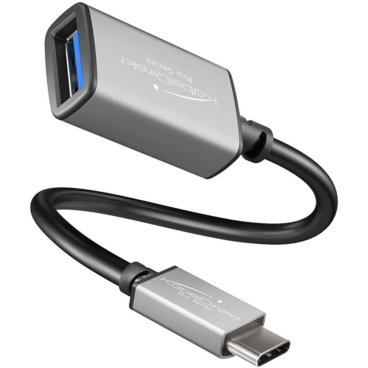 USB-C OTG adapter cable –Connect any USB-A device to your tablet, notebook or smartphone