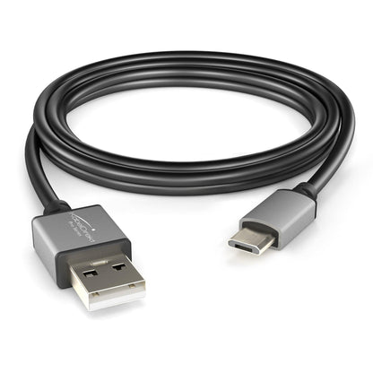 Micro USB cable, USB 2.0, grey
