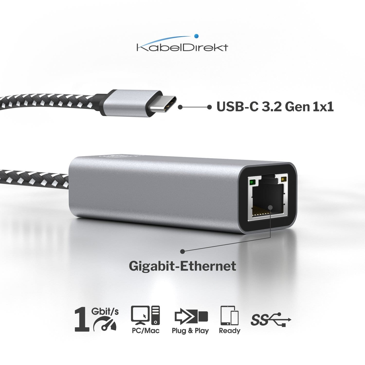 USB-C to Ethernet adapter
