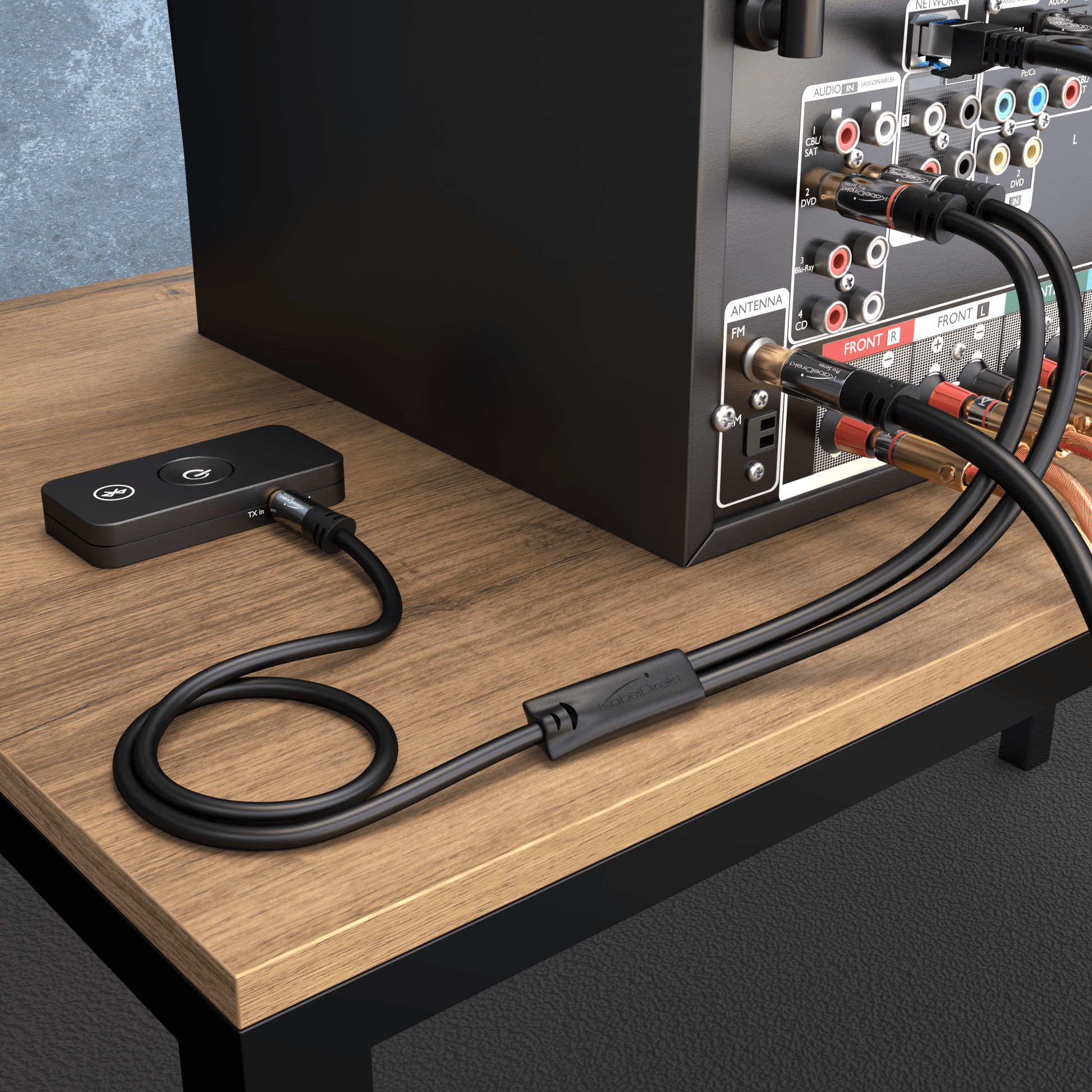 1,5m Klinke Cinch AUX Audio Kabel 3,5mm