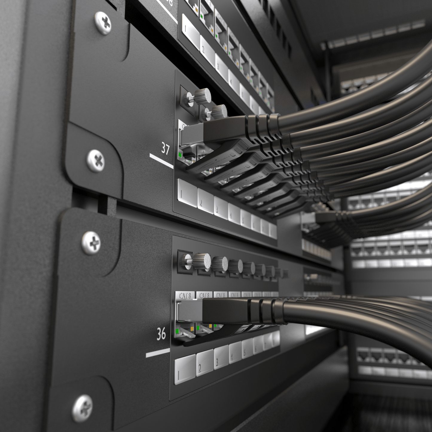 Cat 8 câble Ethernet, 40 Gbit/s, double blindage S/FTP