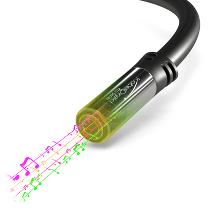 BestPlug 3 Meter Audio Stereo Kabel Verlängerung mit Spirale Aux in Out,  3,5mm Klinke Stecker männlich auf 3,5mm Klinke Buchse Kupplung weiblich
