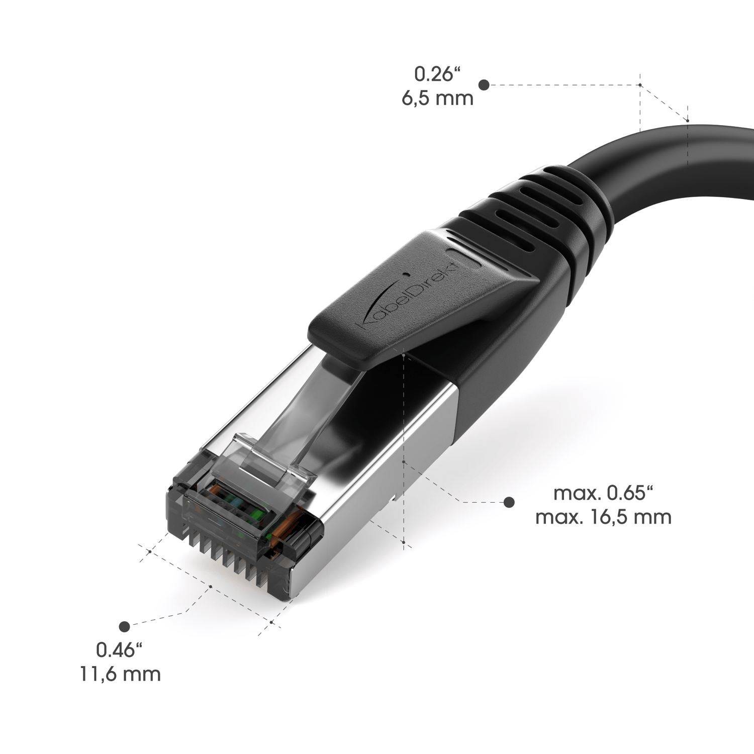 Cat 8 Ethernet cable - 40 gigabit per second patch & network cable